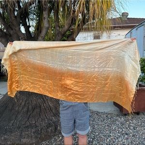 Gorgeous split dyed scarf